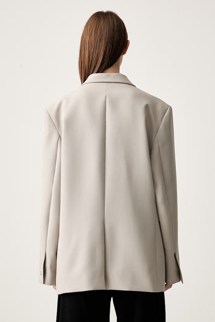 Abbigliamento Coperni Belted Pocket Tailored giacca monopetto da donna COPV69F3004 beige