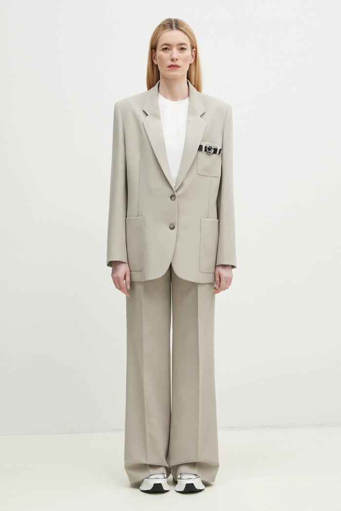 Coperni blazer Belted Pocket Tailored COPV69F3004