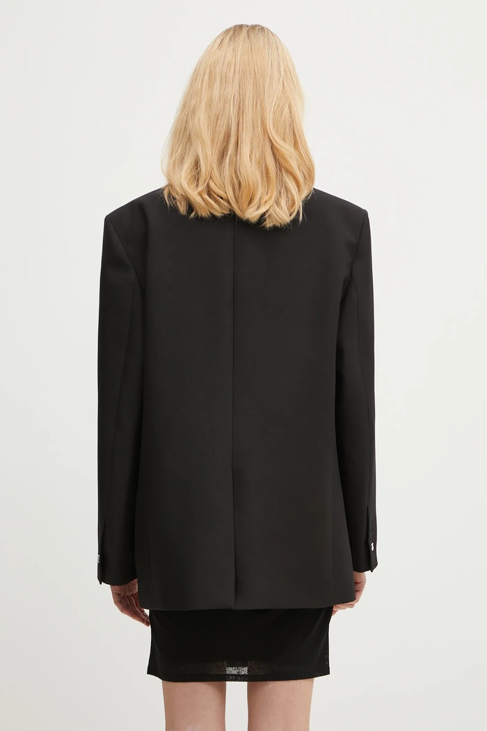 Odzież Coperni marynarka Belted Pocket Tailored COPV69F3004 czarny