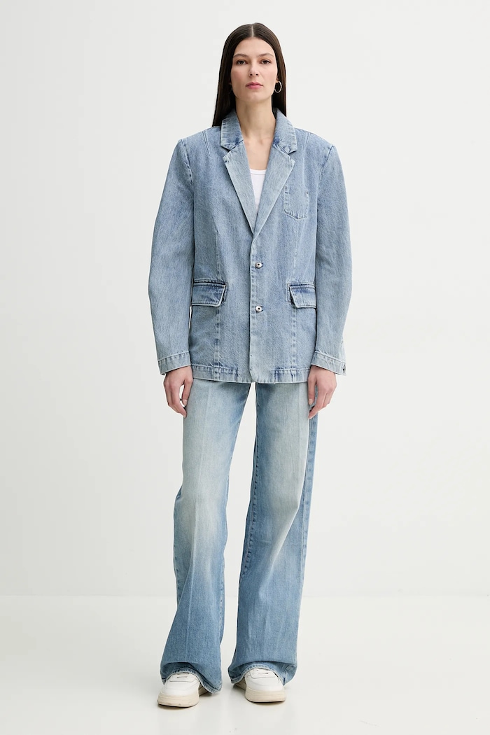 G-Star sacou denim D26218.D788 albastru SS25