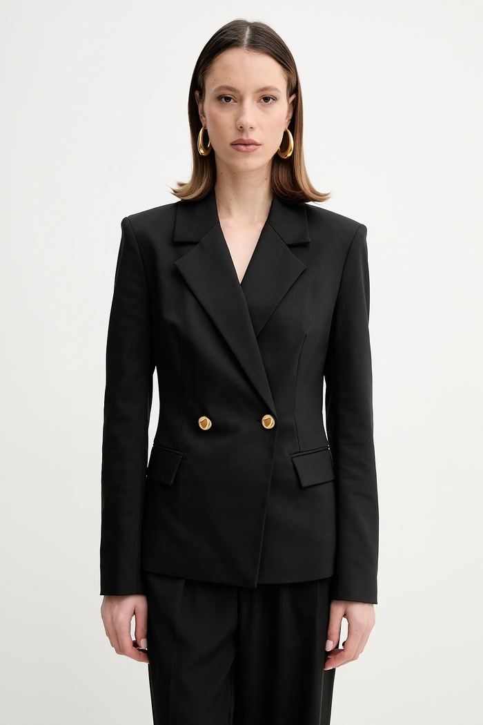 Marciano by Guess giacca SUNNY tessuto nero 5GGN24.7311A