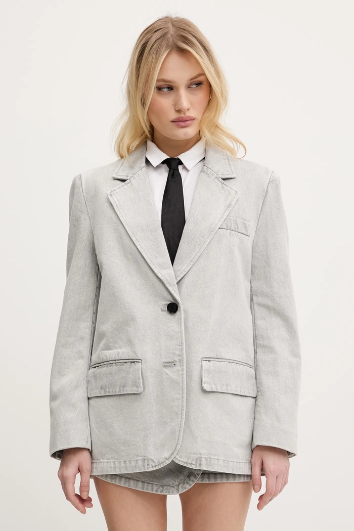 Miss Sixty Marynarka jeansowa szary 6S1WJ58700
