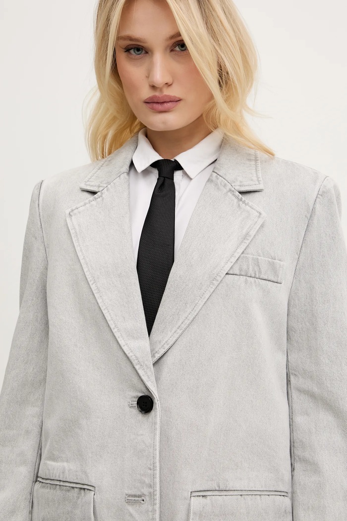 Marynarka jeansowa Miss Sixty 6S1WJ58700 szary