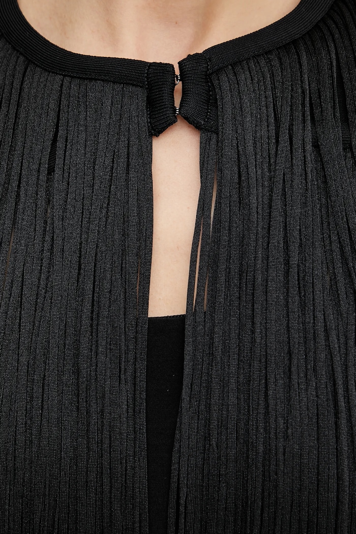 Herve Leger marynarka Icon FRI1456462 czarny