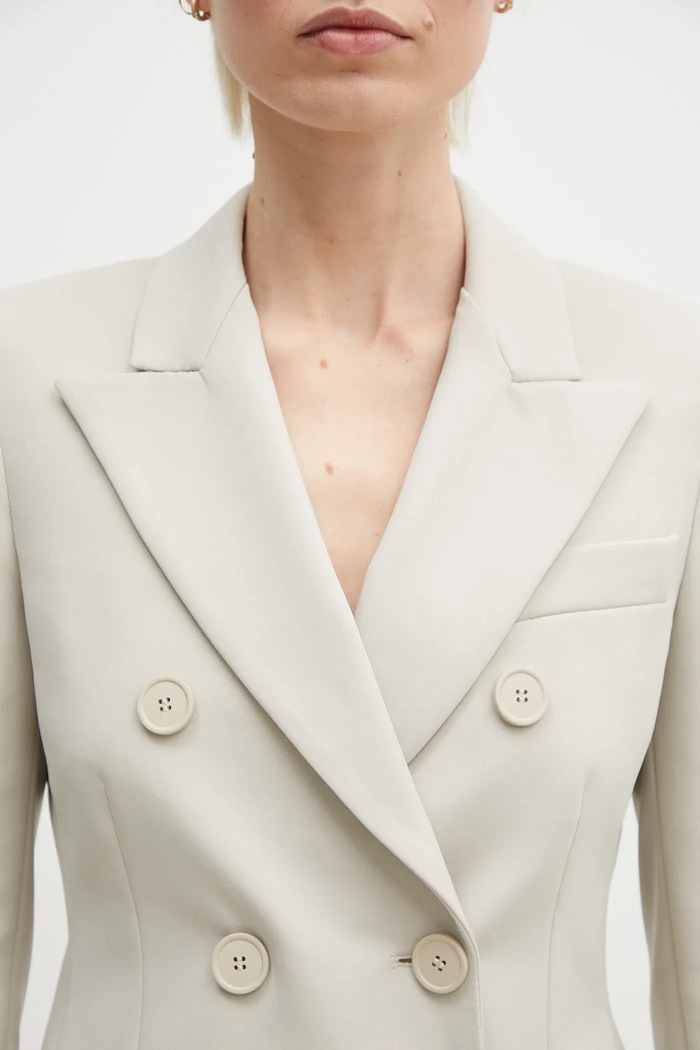Sportmax blazer Frizzo beige 2512911011600
