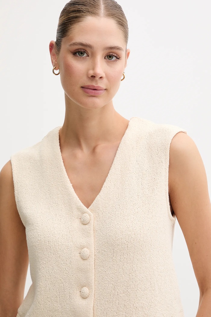 Telovnik Pedro del Hierro bež 4539645