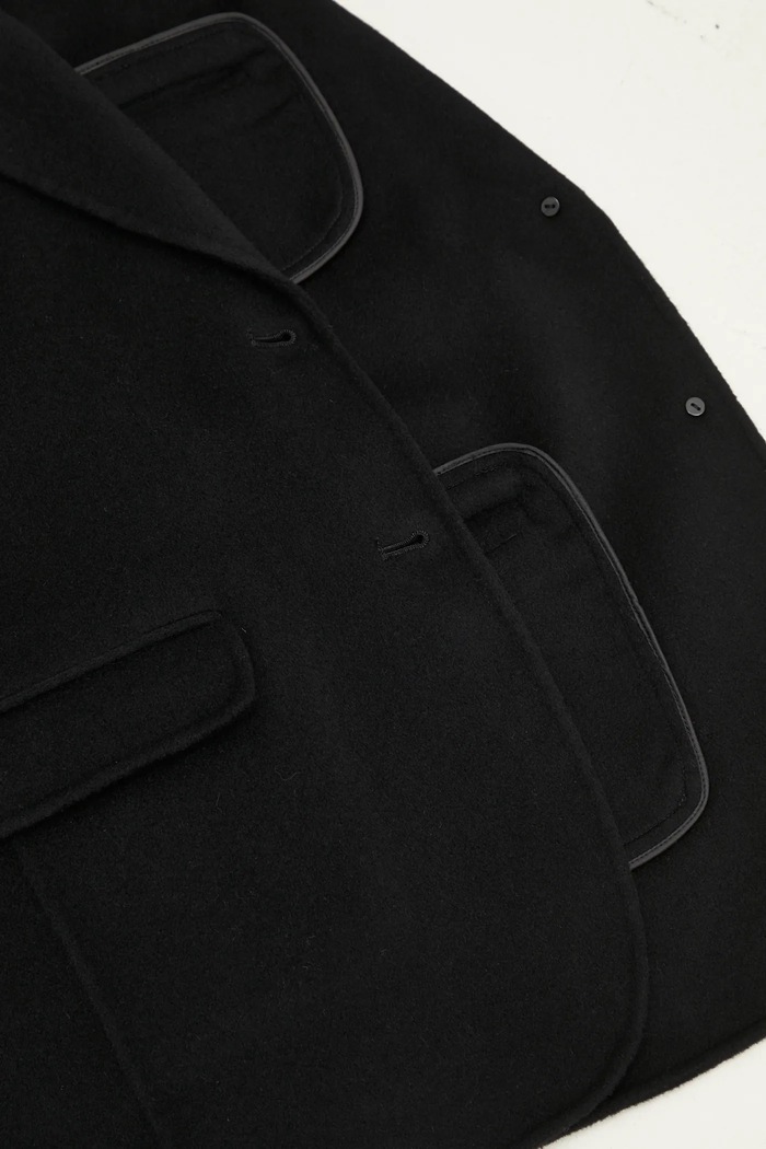 Vuneni sako Anine Bing Quinn Blazer A.01.7073 crna