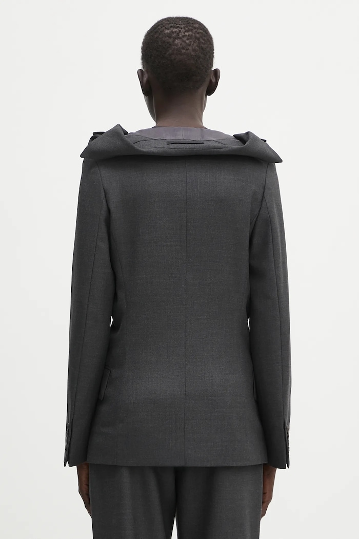 Ρούχα Μάλλινο σακάκι Our Legacy Kaonashi Blazer W2250KP μαύρο