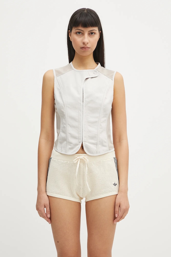 Our Legacy gilet Corset without lining beige W2252CDB