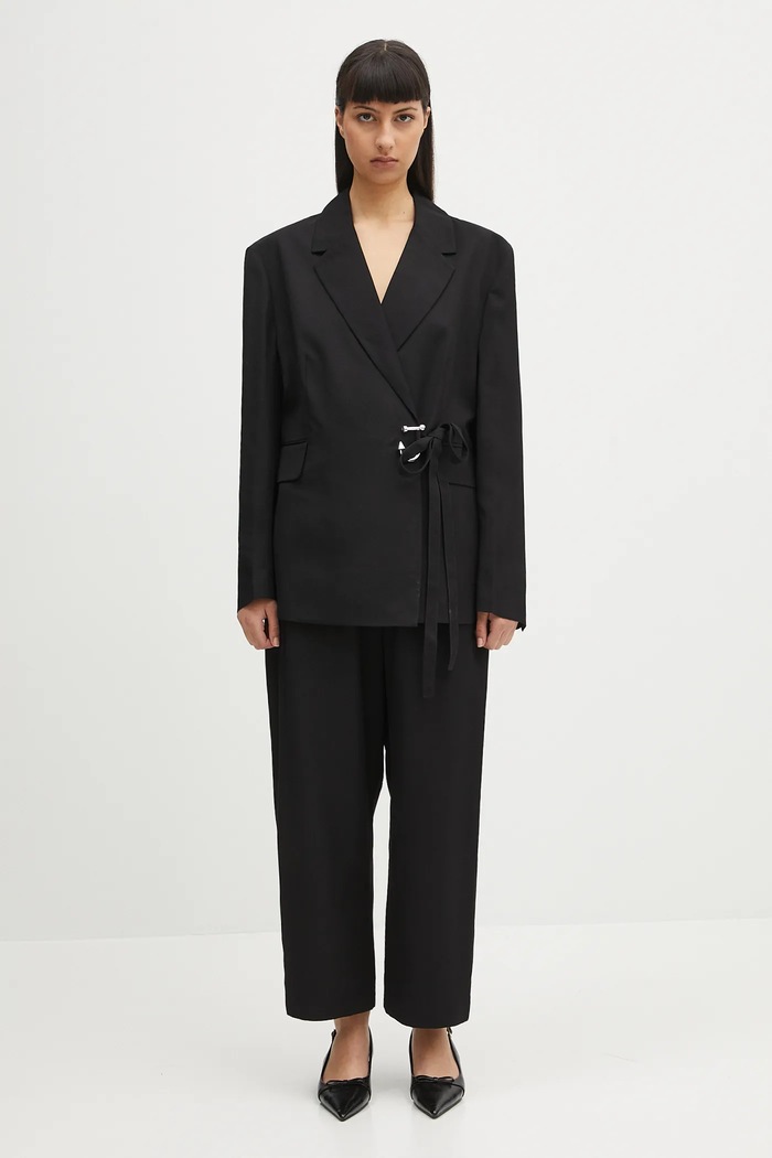 Sako s příměsí hedvábí JW Anderson Tailored Wrap JK0369.PG1684.999
