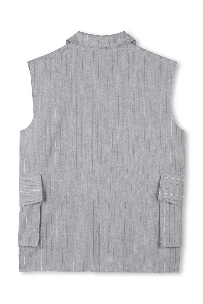 Момиче Детски елек Dkny D62278.156.162 сив