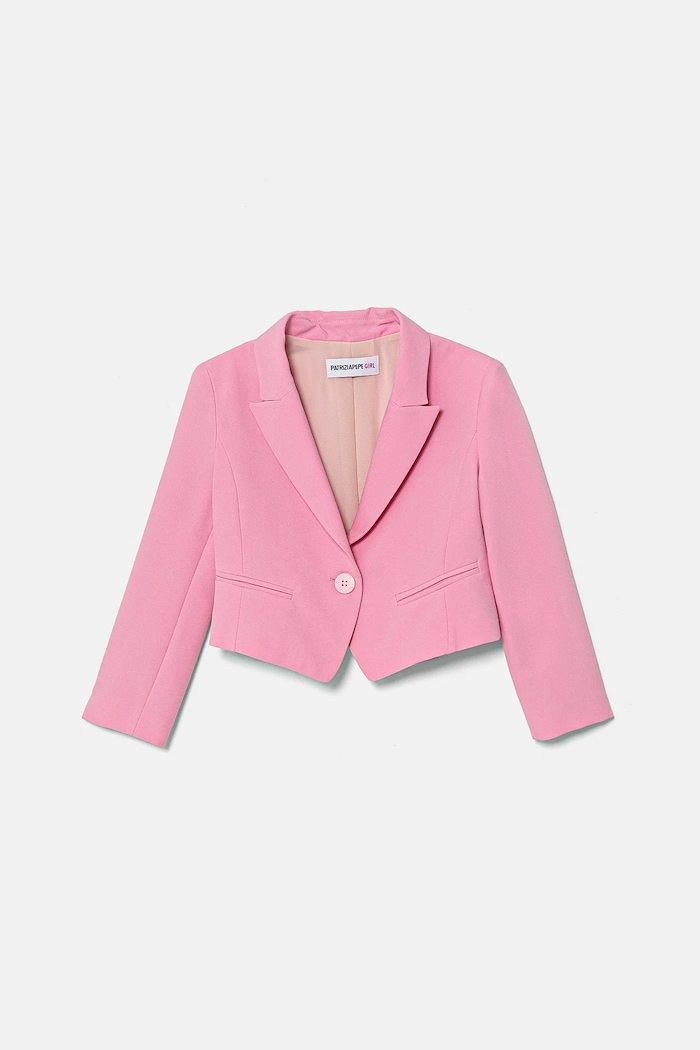 Dječji sako Patrizia Pepe R852 7S0277 roza SS25