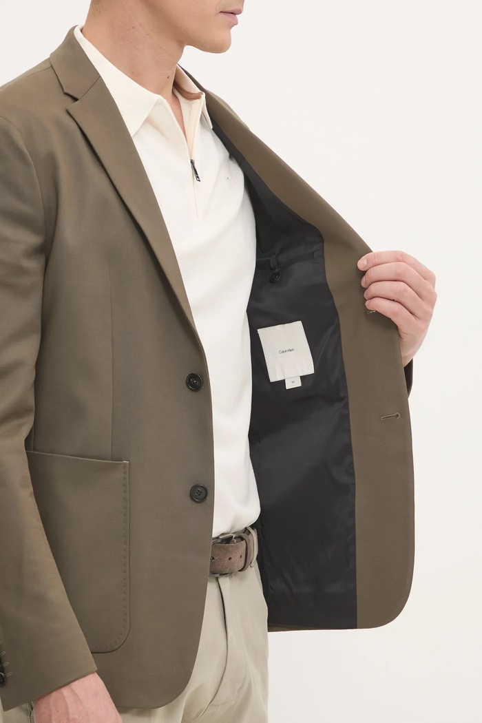 Calvin Klein zakó K10K114323 zöld