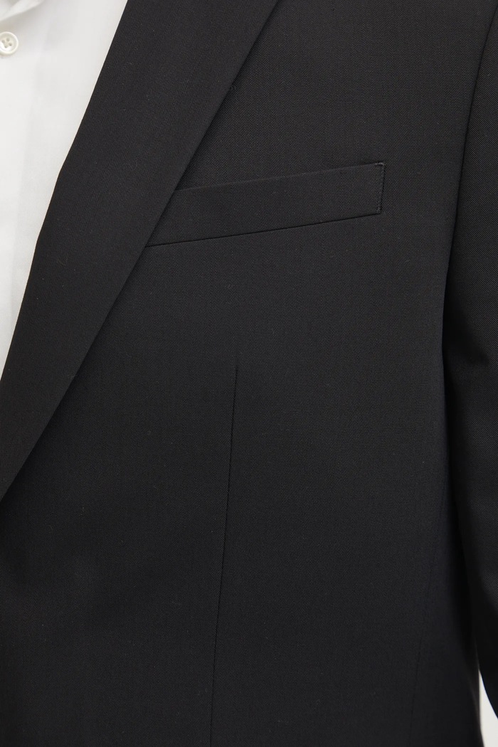Calvin Klein marynarka wełniana K10K114345 czarny