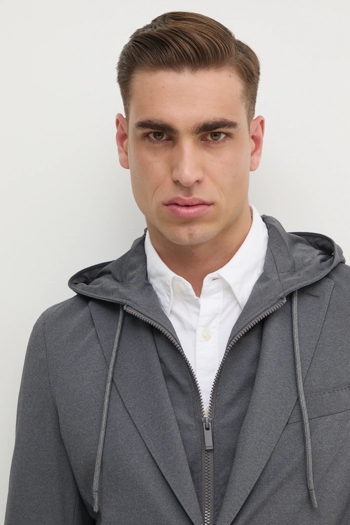 BOSS giacca 50535058 grigio