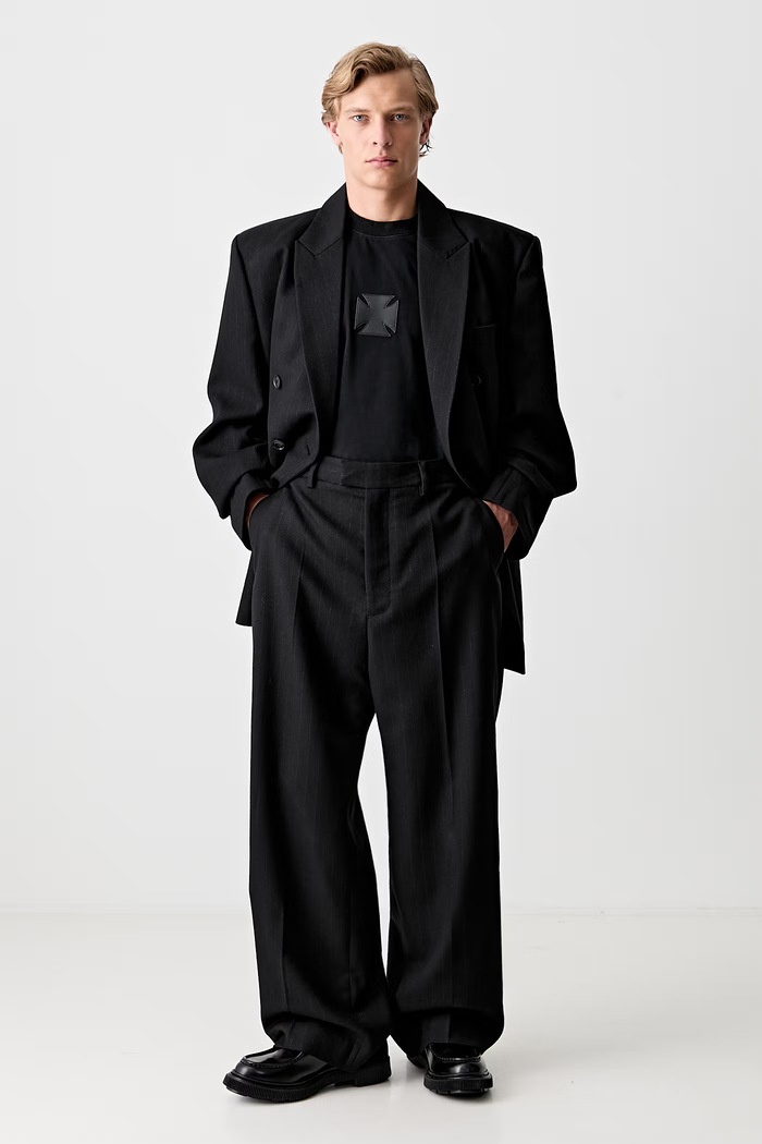 Vetements dvoredni sako od vune za muškarce UA66JA450B1