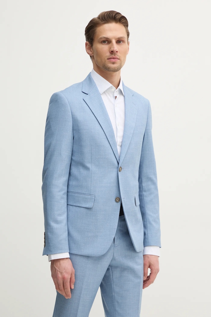 Odzież Lindbergh garnitur 30.606034.BLUE niebieski