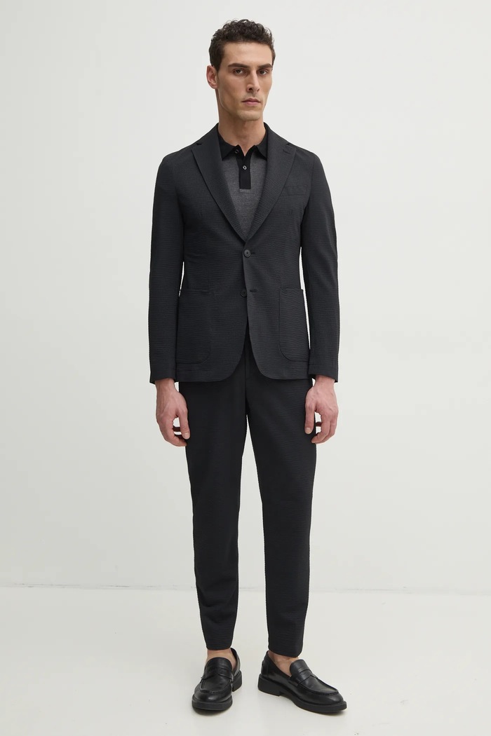 BOSS marynarka 50540703 czarny SS25