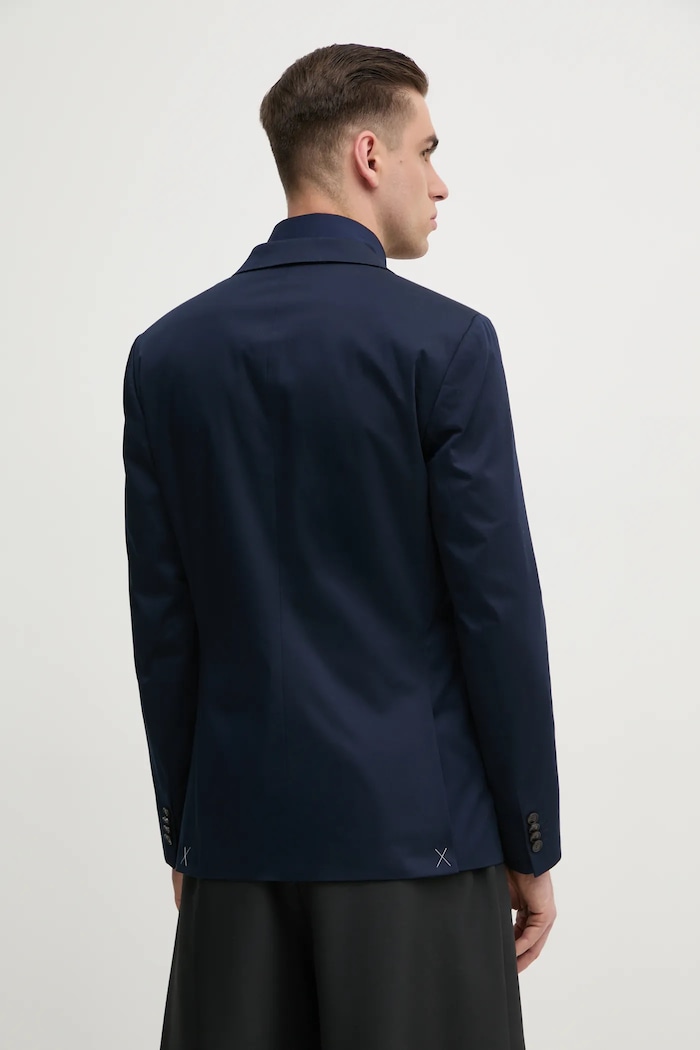 Îmbrăcăminte Calvin Klein sacou K10K114468 bleumarin
