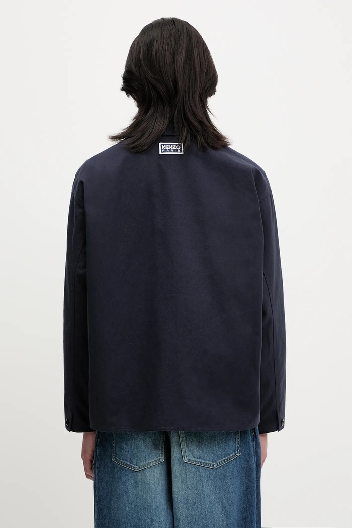 Odzież Kenzo marynarka FF55VE2319GV.79 granatowy