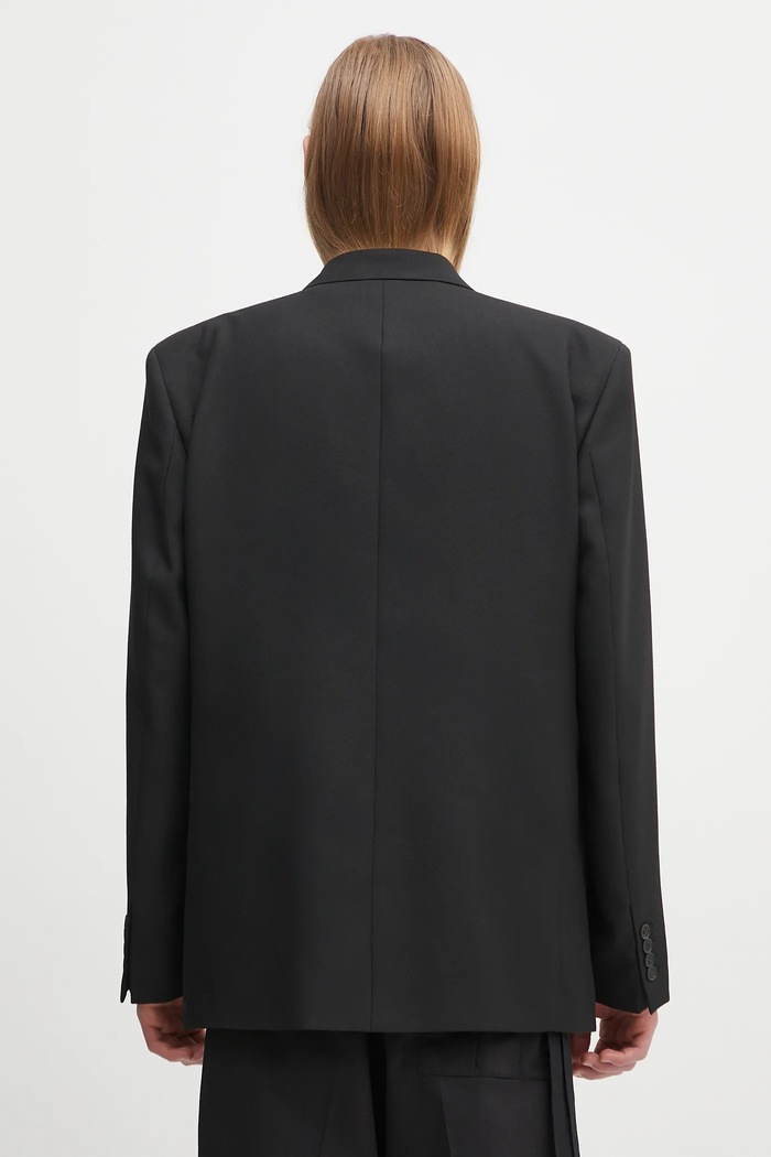 Odzież Lacoste marynarka VH7175 czarny