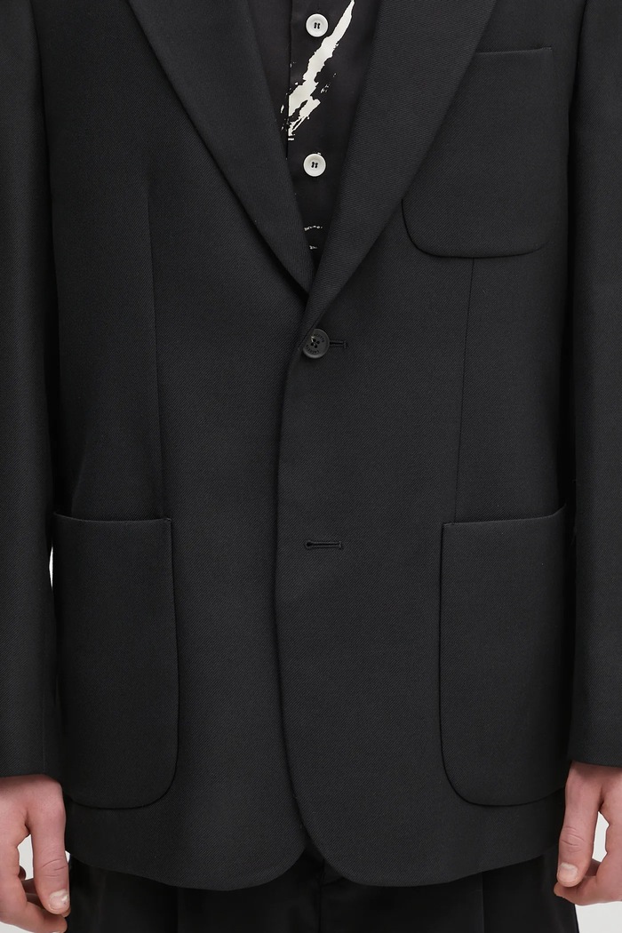 Lacoste marynarka czarny VH7175