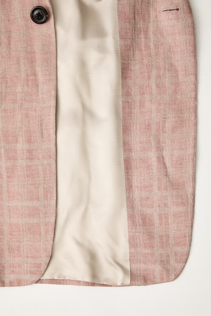 Our Legacy Unconstructed Shinjuku Blazer однобортный пиджак из льна для мужчин M2250UH