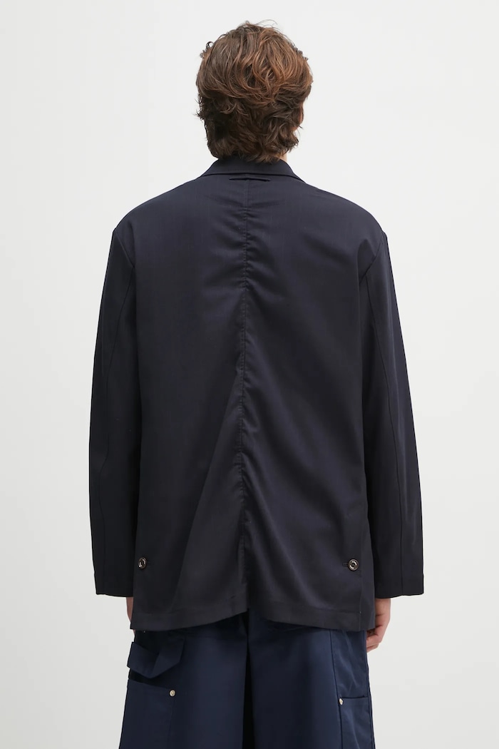 Odjeća Sako Undercover Jacket US1E4192.2 mornarsko plava