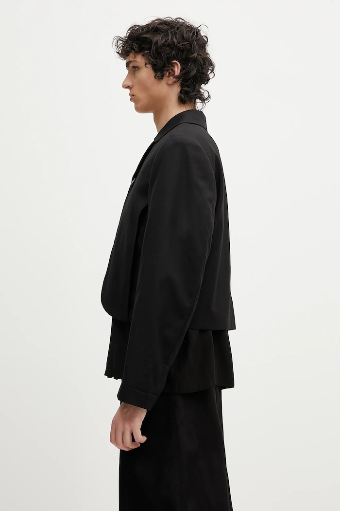 Ader Error giacca in lana Apparel-Top BO01SSBZ0205BK nero SS25
