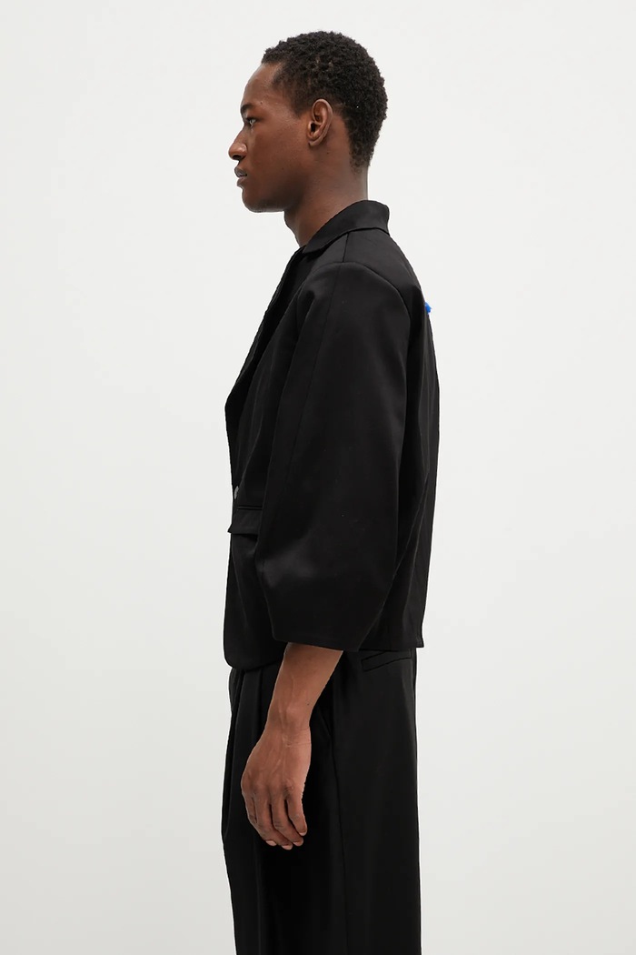 Сако Ader Error Apparel-Top BO01SSBZ0207BK черен SS25