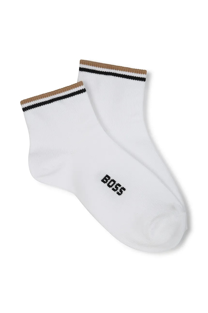 BOSS Skarpetki dziecięce 2-pack J52274 biały SS25