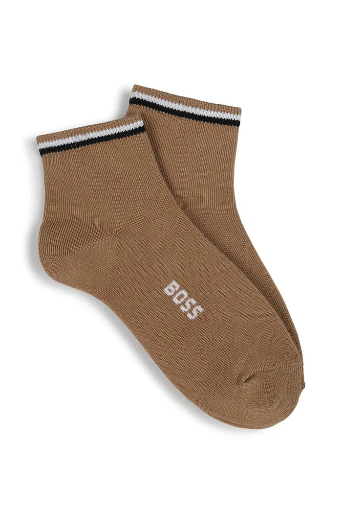 Chłopiec BOSS Skarpetki dziecięce 2-pack J52274 biały
