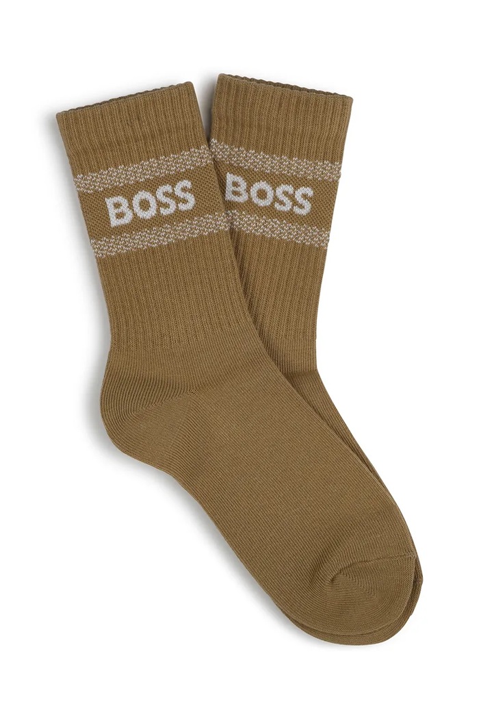 Chlapec Detské ponožky BOSS 2-pak J51738 sivá