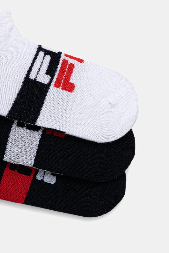 Fila skarpetki dziecięce 3-pack F1424 granatowy SS25