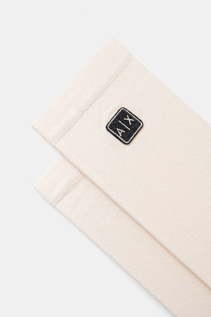 Ponožky Armani Exchange XW000001.AF11978 béžová SS25