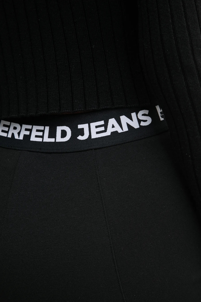 Karl Lagerfeld Jeans legging fekete A1W10060