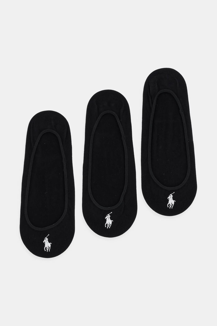 Ponožky Polo Ralph Lauren krátke ponožky čierna 455770342