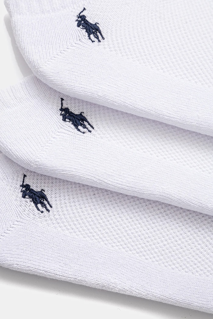 Κάλτσες Polo Ralph Lauren 3-pack 455972885 λευκό SS25