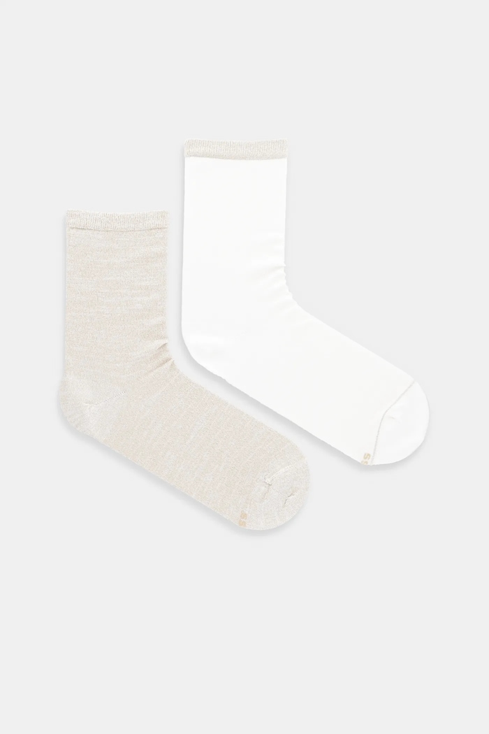 Nogavice BOSS 2-pack Prijazno od planeta bež 50534668