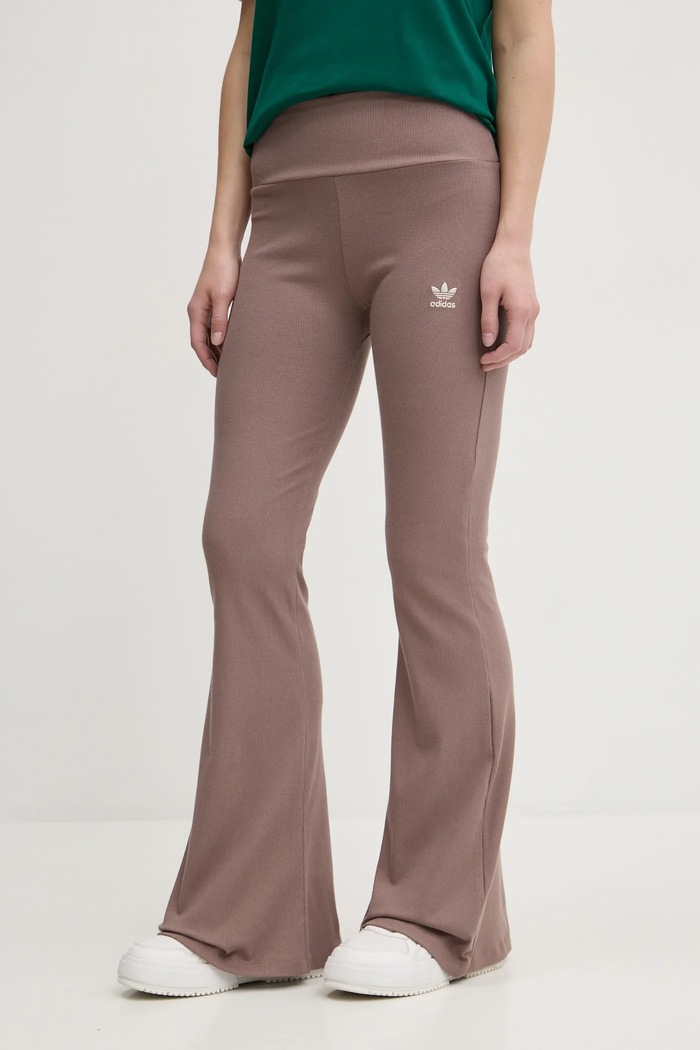 Tepláky adidas Originals Essential pletenina béžová JC9023