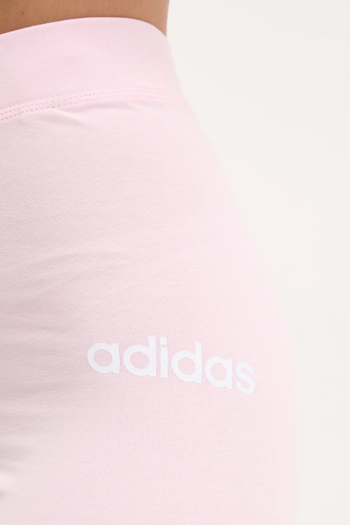 adidas legginsy Essentials Linear różowy JD3156