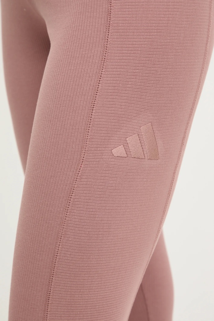 adidas legginsy ALL SZN RIB różowy JJ1246