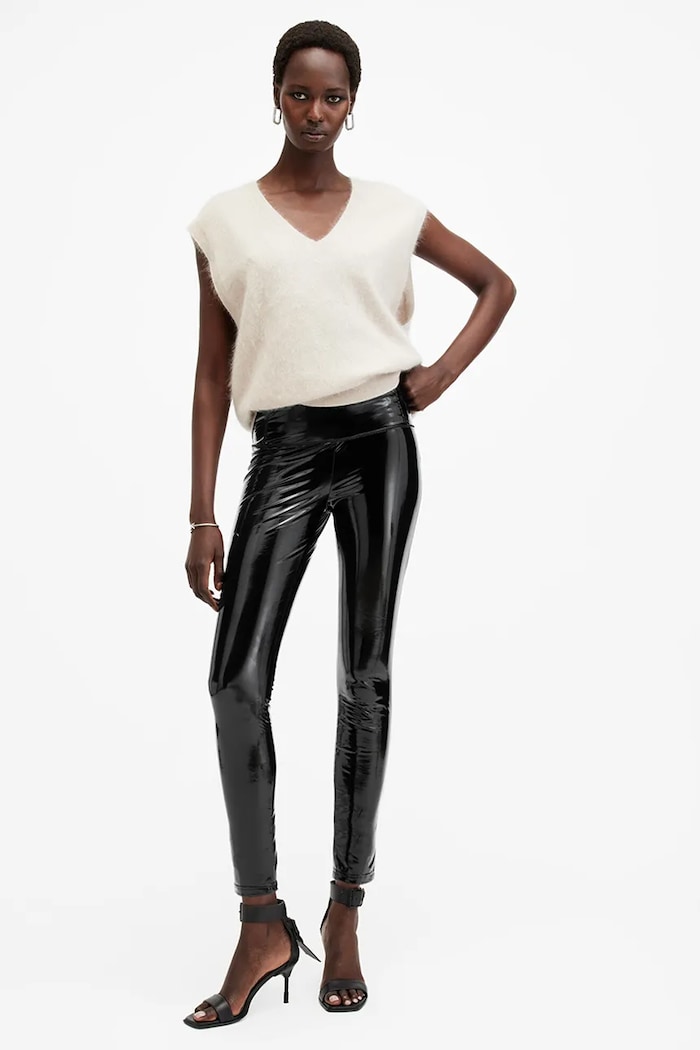 AllSaints legginsy CORA W059TB