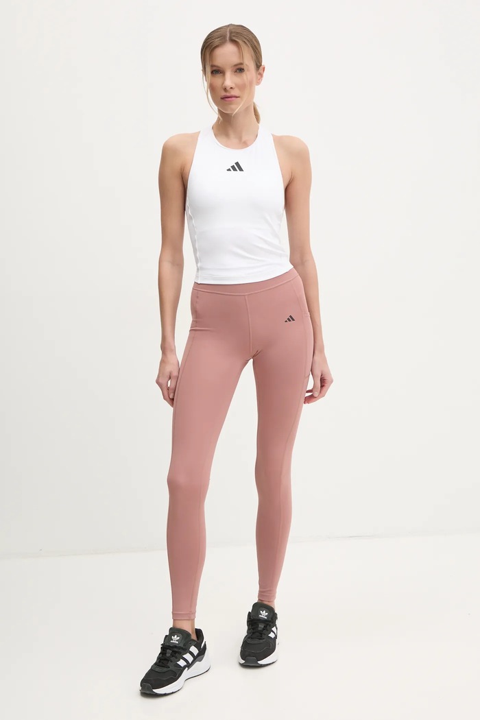 adidas Performance Tréninkové legíny adidas Performance Optime JI8379 růžová SS25