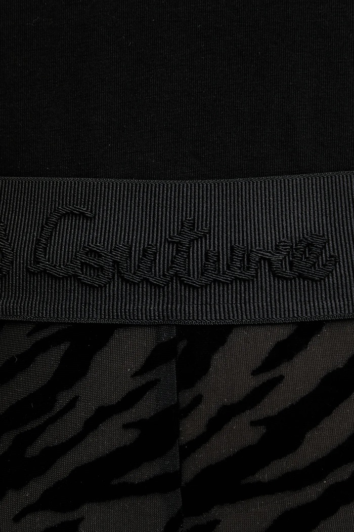 Legginsy Versace Jeans Couture 78HAC101.J0191 czarny