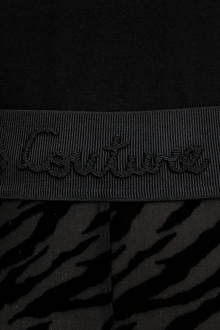 Legginsy Versace Jeans Couture 78HAC101.J0191 czarny