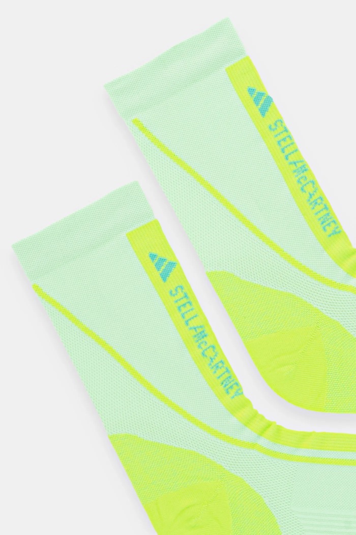 Κάλτσες adidas by Stella McCartney JP2686 πράσινο SS25