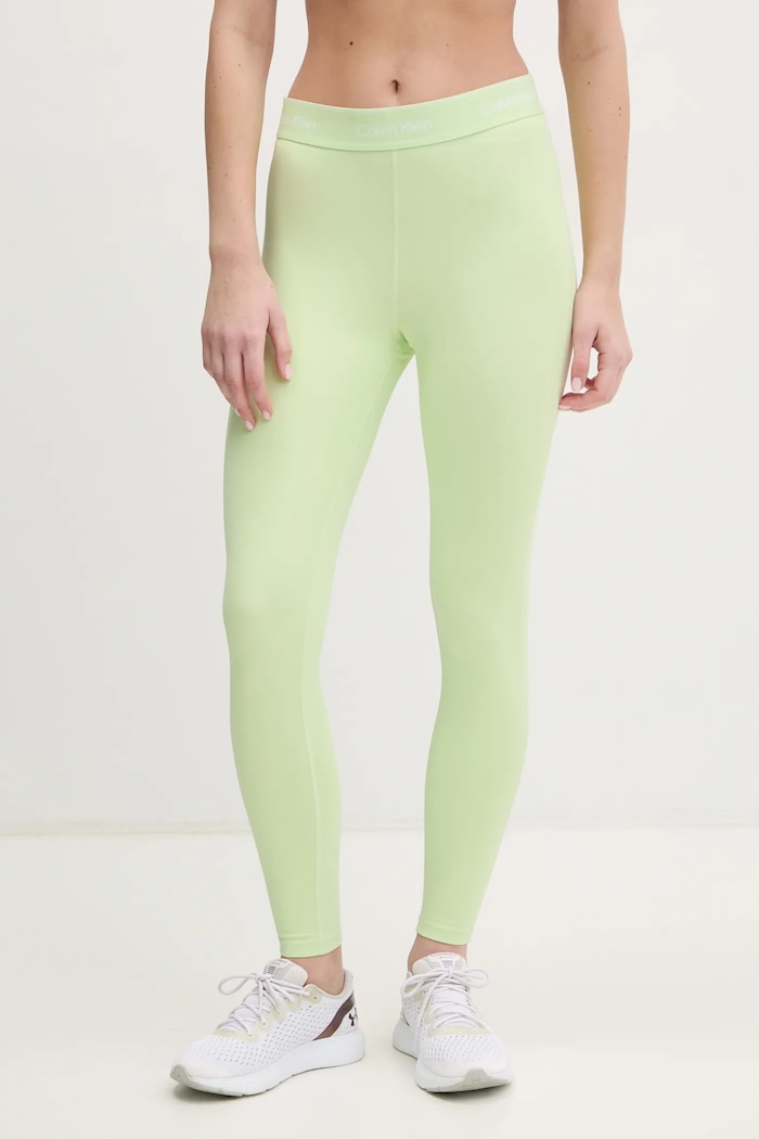 Клин за трениране Calvin Klein Performance еластичен зелен LVGWS5L609