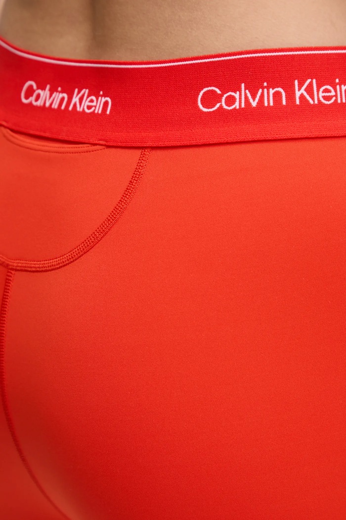 Tréningové legíny Calvin Klein Performance červená LVGWS5L609