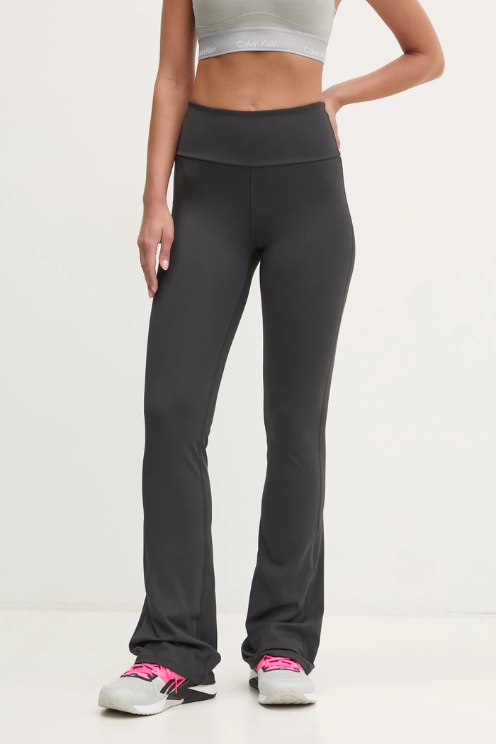 Tréninkové legíny Calvin Klein Performance pletenina černá LVGWS5L611
